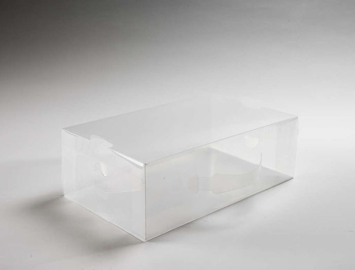 scatole scarpe trasparenti