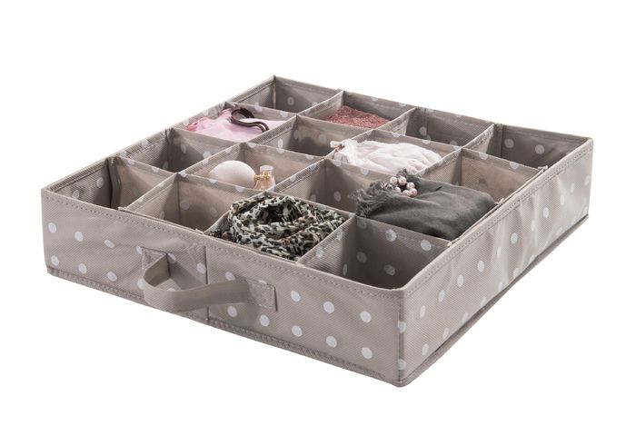 platzsparende Aufbewahrung Organizer f/ür Kleiderschr/änke 6 F/ächer Aufbewahrungstasche f/ür Kleiderschrank Organizer f/ür Schlafzimmer.